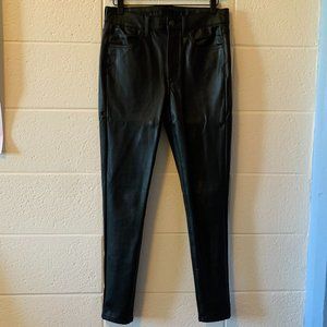Faux Leather Skinny Jeans